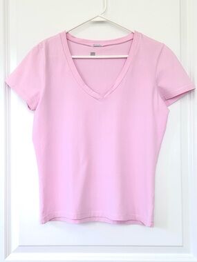 Gap Factory Light Pink V Neck T Shirt